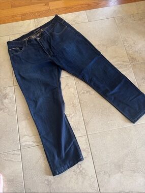 Versace Blue Jeans with Paisley Lining